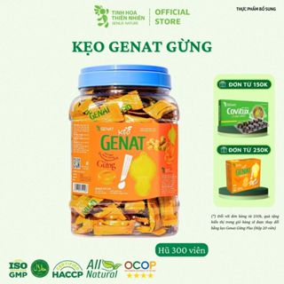 Kẹo Gừng Genat (Hủ 300 viên) - Genat - Tinh Hoa Thiên Nhiên