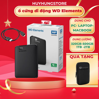 Ổ Cứng Di Động WD - USB 3.0, 2.5", Tương Thích Nhiều Thiết Bị, BH 36 Tháng