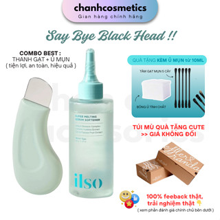 (combo kèm ủ mụn) Cây nặn Mụn Đầu Đen và Sợi Bã Nhờn chuyên dụng | kèm ủ mụn ilso