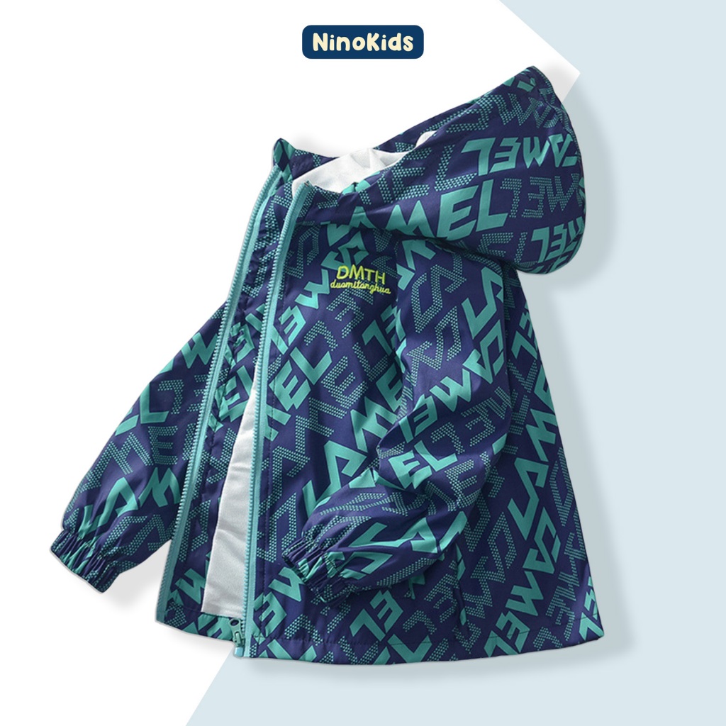 Áo khoác cho bé trai lớp 1 - 9, HOT 2025 vải dù thoáng khí, phù hợp cho bé đi học hay đi chơi, AN17 