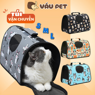  Túi Vận Chuyển Chó Mèo Tiện Lợi - Túi xách thú cưng Vẩu Pet Shop  Màu Ngẫu Nhiên  
