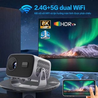 Máy Chiếu Mini KAW K670 FullHD Cao Cấp, Đa Dạng Kết Nối, Độ Sáng Cao,Thiết Kế Nhỏ Gọn-BH12 THÁNG