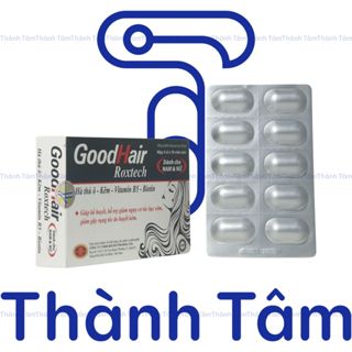 Viên uống mọc tóc Good Hair bổ sung hà thủ ô, biotin, hỗ trợ giảm rụng tóc, đen tóc - Hộp 30 viên ( Dùng trong 15 ngày )