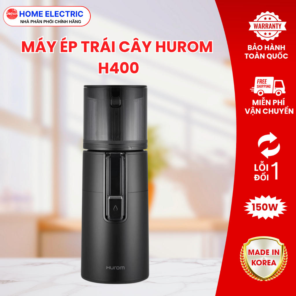 Máy ép trái cây Hurom H400, Công suất 150W