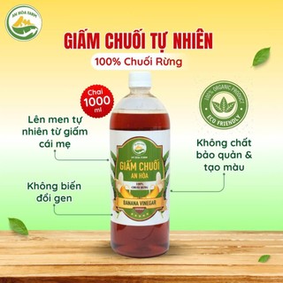 Giấm Chuối Tự Nhiên - Lên Men Tự Nhiên