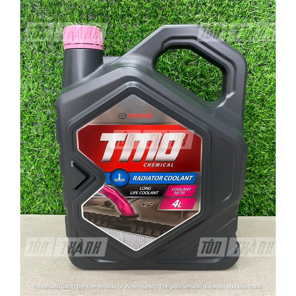 [ HÀNG CHÍNH HÃNG TOYOTA ] Nước Làm Mát Động Cơ Màu Hồng Chính Hãng Toyota - TMO (4 Lít)