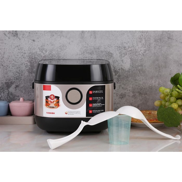 [HÀNG CHÍNH HÃNG] Nồi cơm cao tần Toshiba 1 lít RC-10IX1PV / RC-18IX1PV  1,8 lít