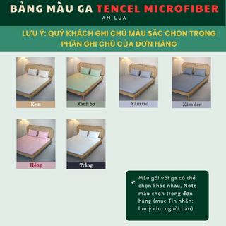 Bộ chăn drap 4 món (MAY THEO YÊU CẦU) An Lụa mịn mát và thân thiện cho da - vải lụa phi satin