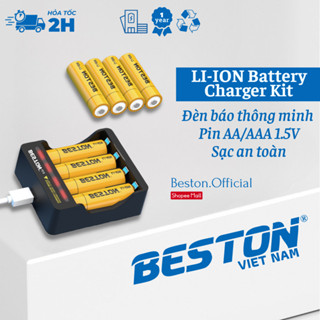 Pin sạc 1.5V AA/AAA - Sạc pin chính hãng - (BẢO HÀNH 1 NĂM) - BESTON