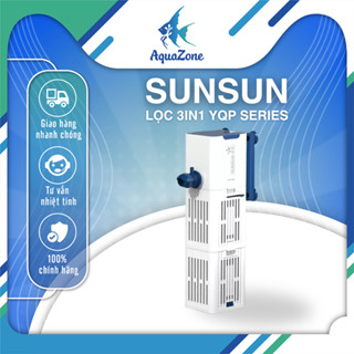 Lọc 3 TRONG 1 Sunsun YQP Series - Lọc bể cá đa năng 3 tính năng bơm, lọc, tạo oxy