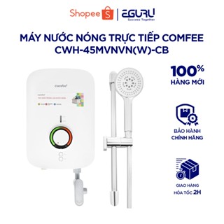 Máy Nước Nóng Trực Tiếp Comfee CWH-45MVNVN(W)-CB | Không Bơm Trợ Lực | ELCB | IP25 4500W - BH 2 Năm