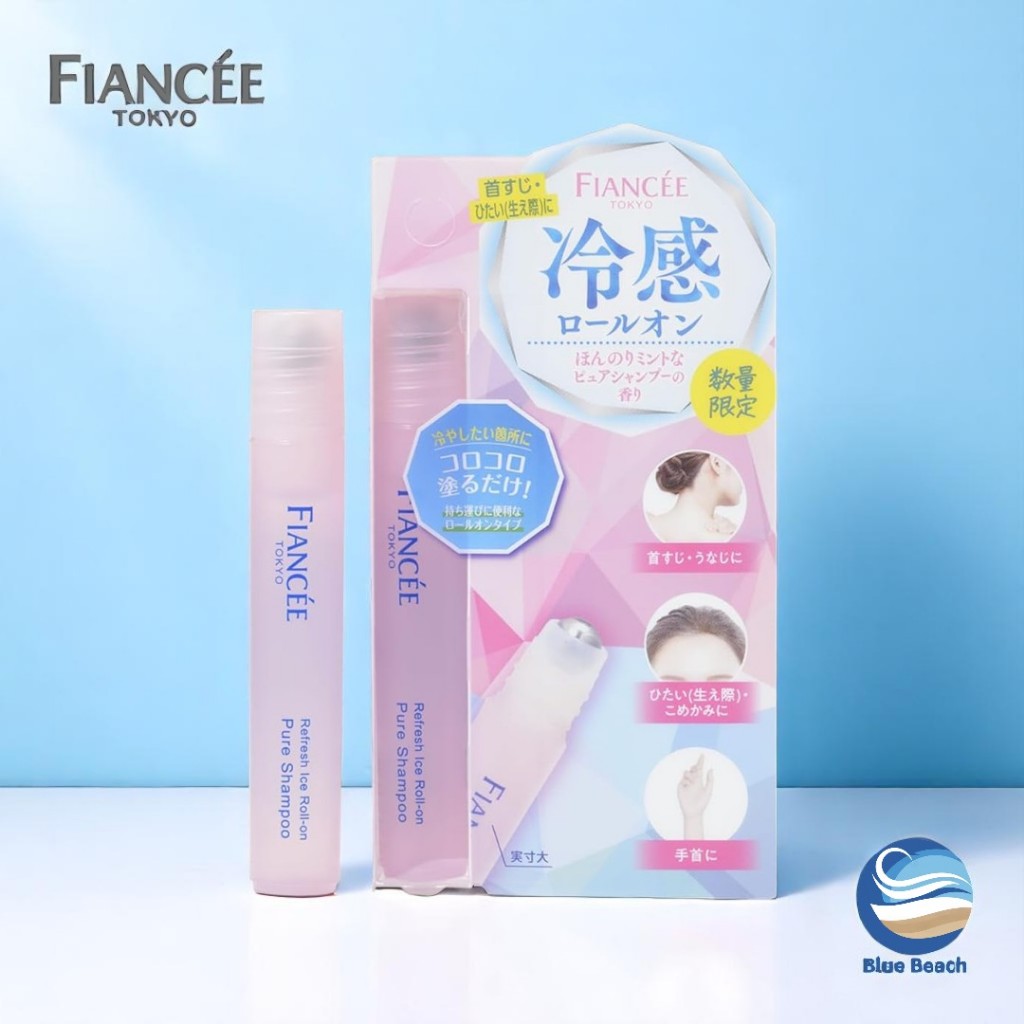 FIANCEE Refresh Ice Roll-On/Làm mát tức thì/Pure Shampoo/7ml tiện lợi/Chất lượng