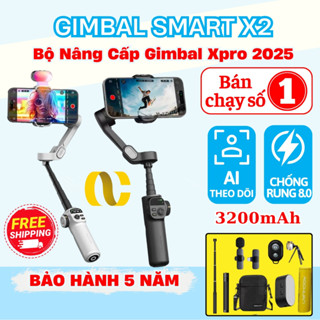 Gimbal chống rung điện thoại Smart X2, Gậy quay video chống rung tốt hơn Gimbal smart xpro