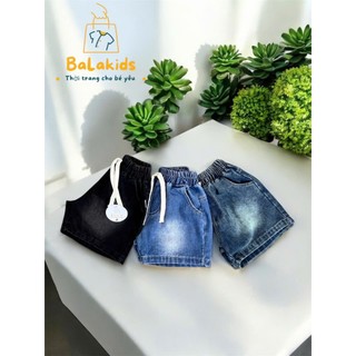 Quần Short jean bò cho bé trai gái thời trang hàn quốc phong cách mùa hè
