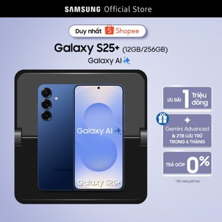 Điện thoại Samsung Galaxy S25+, Điện thoại AI, 256GB, Tìm kiếm thông minh, Video camera đêm Nightography,Chip Snapdragon