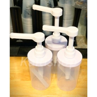  Bình đựng mứt sệt mứt hạt dung tích 1000ML có vòi ống rộng 10ML 20ML 30ML - KHÔNG ĐỰNG SỮA ĐẶC 