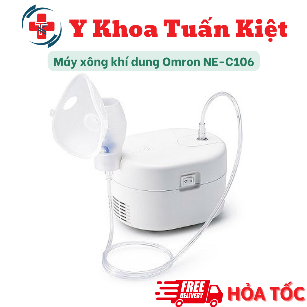 ✅ Máy xông khí dung Omron NE-C106 chính hãng bảo hành 2 năm