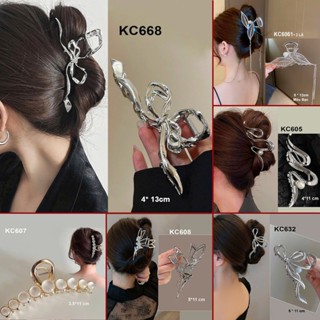 GOTI Kẹp Cua Kim Loại Bạc Đơn Giản Cho Nữ -  Quà Tặng 8/3 20/11 20/10 KC668 KC6061