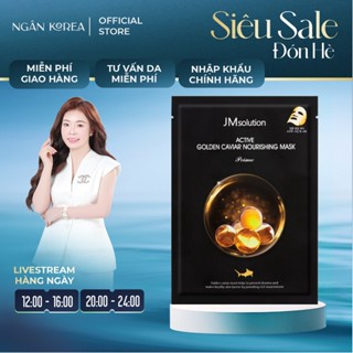 Mặt Nạ Cá Tầm Vàng Jmsolution Active Golden Caviar Nourishing Mask (30ml)