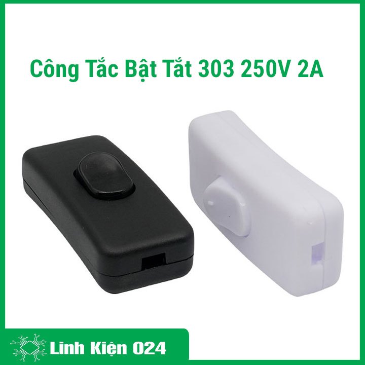 Công Tắc Bật Tắt 303 250V 2A
