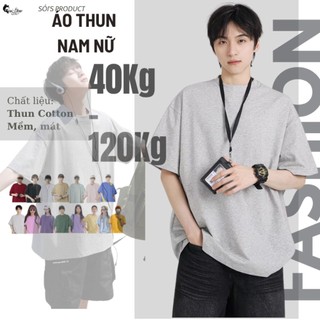  40-115KG Áo Thun Nam Nữ Bigsize Sói Store TC - Cotton Nhiều Màu Thời Trang Cổ Tròn - Unisex 