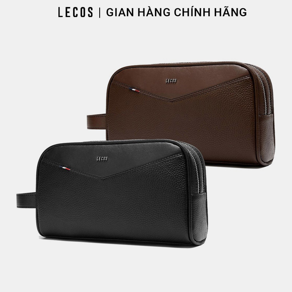 Túi clutch nam cao cấp da thật LECOS - LC2
