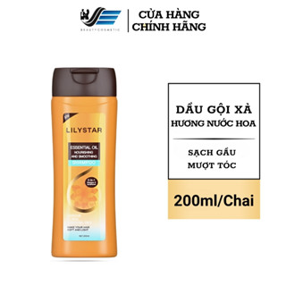 Lilystar Dầu Gội Xả 2in1 200ml – Phục Hồi Hư Tổn, Sạch Gàu, Mượt Tóc, Chống Bết – Hương Nước Hoa Nữ