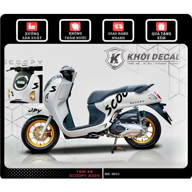 Tem Scoopy 2025 siêu hot