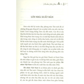 Sách - Thi Nhân Việt Nam (bìa cứng)