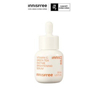 INNISFREE x Serum viên nang Vitamin C sáng da INNISFREE Green Tea Enzyme Brightening Serum 30ml