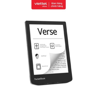 Máy đọc sách PocketBook Verse Chính hãng