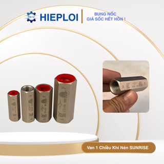  Van 1 Chiều Khí Nén SUNRISE - Van 1 Chiều Lò Xo Ren Trong Dùng Cho Hơi Khí Gas Phụ Kiện Khí Nén 