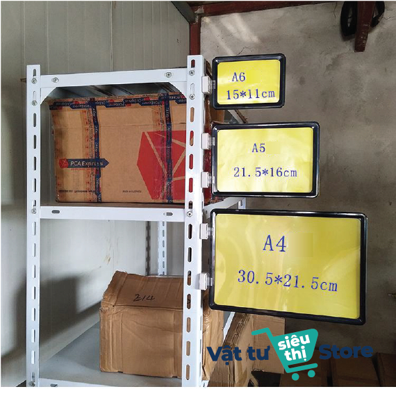 Khunng bảng A4 A5 A6 chân kẹp có nam châm từ trường,Chân nam châm gài bảng giá, Chân nam châm