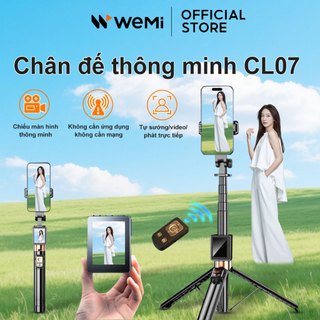  WEMI Gậy tự chụp CL07 Điện thoại di động Chiếu Bluetooth Phát trực tiếp Điều khiển Tripod 1.7m Camera Gậy tự chụp 