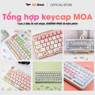 [Sẵn Hàng] Tổng Hợp Keycap MOA Cực Dễ Thương Cho Bàn Phím Cơ NHIỀU MÀU ĐẸP RẺ NHẤT THỊ TRƯỜNG - EA Gear
