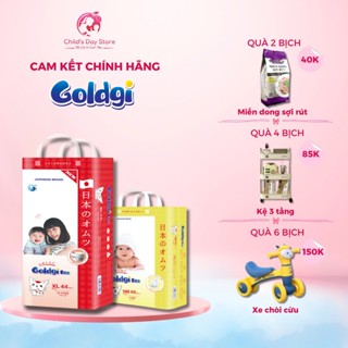 Combo 2 Bịch Bỉm Goldgi Eco Mỏng Nhẹ, Chống Hăm, Thoáng Khí, Đủ Size NB/S/M/L/XL/XXL. Childs Day Store