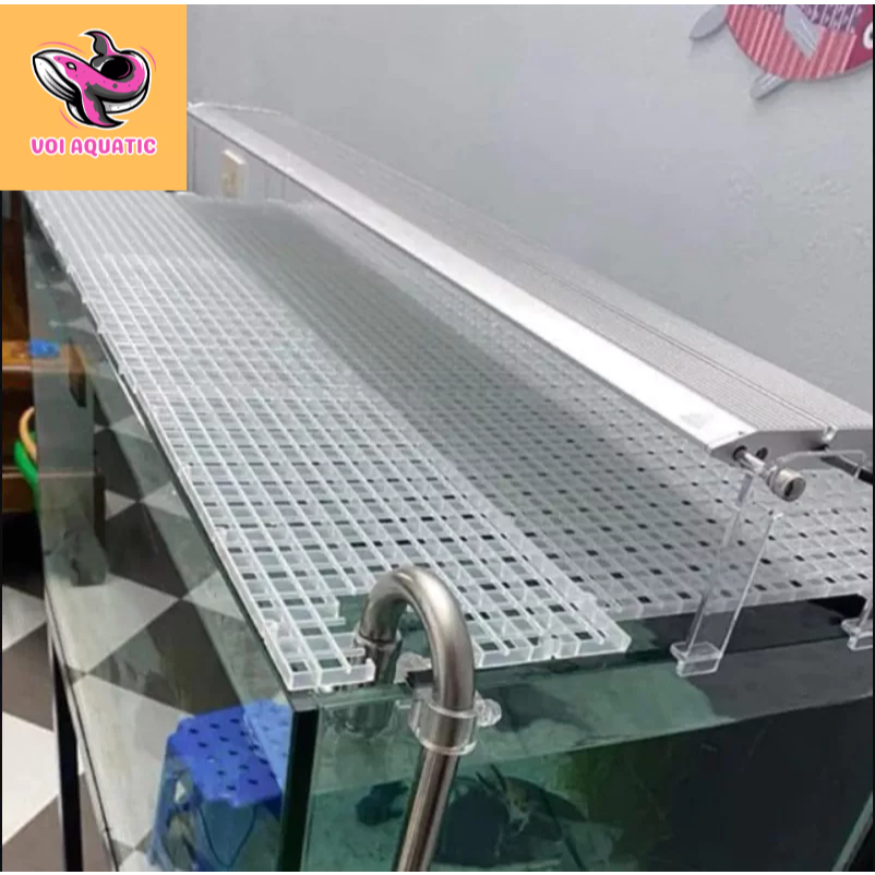 Vỉ nhựa vách ngăn bể cá_Chia tách bể dưỡng cá_Nắp đậy bể tránh cá nhảy ra ngoài_Voi Aquatic