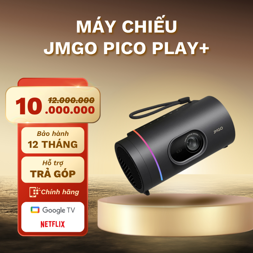 Máy chiếu JMGO Pico Play+, chính hãng tương thích Netflix
