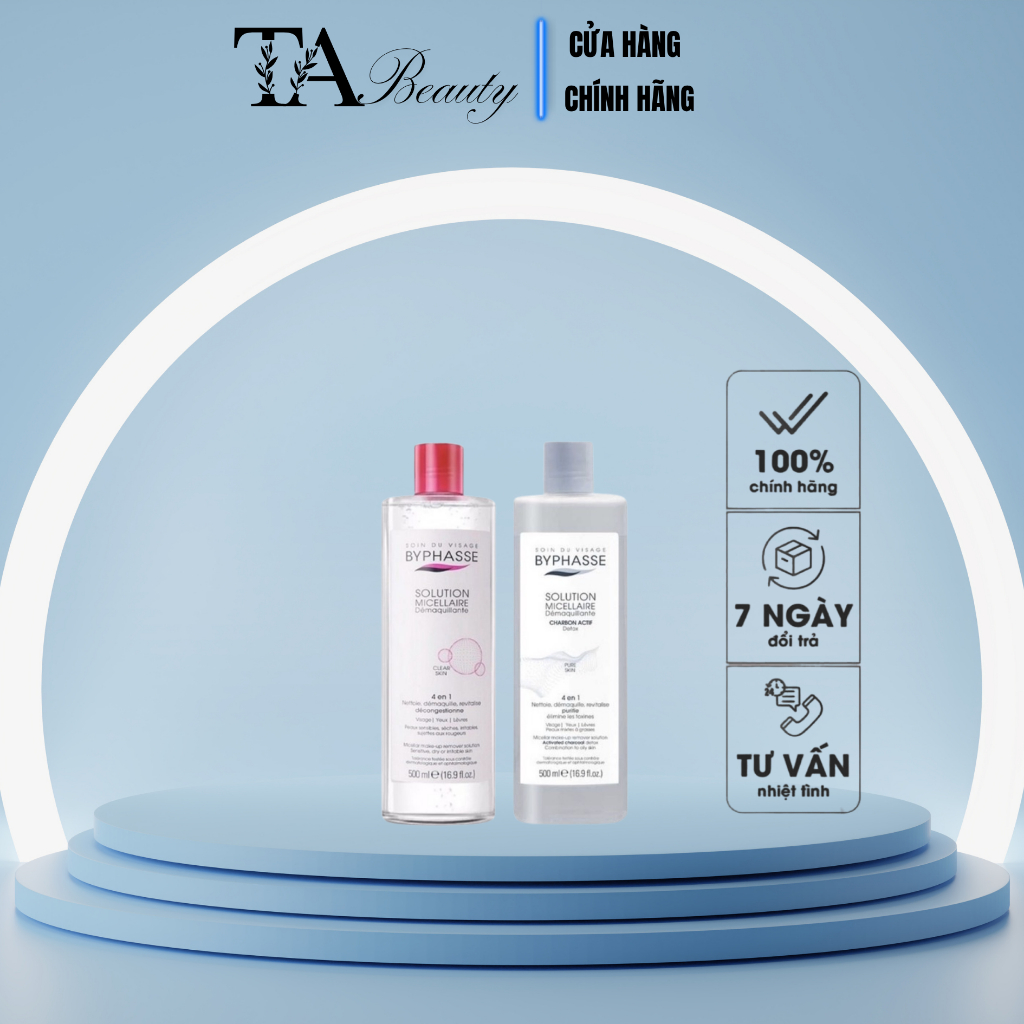 Nước Tẩy trang Byphasse 500ml TEM CTY