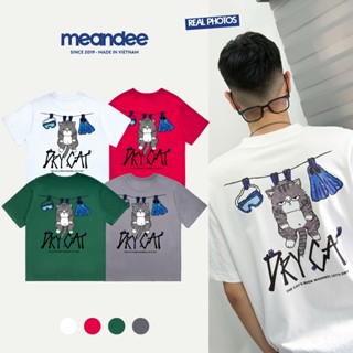 Áo Thun Nam Nữ Meandee Phông Tay Lỡ Form Rộng Unisex Local Brand Chất Cotton Co Giãn Tee Oversized Basic Cổ Tròn - TECA1