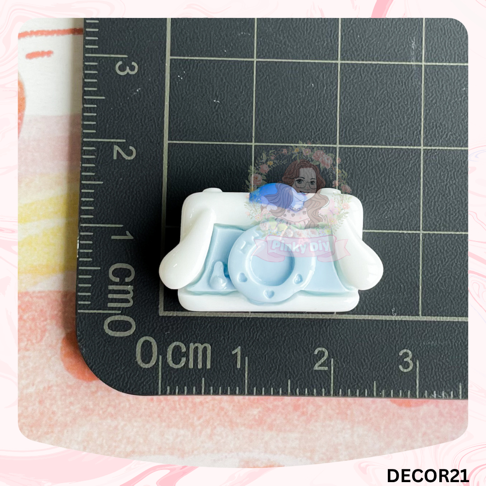 Charm Máy Ảnh Pastel Đáng Yêu - 01 charm/gói ** (DECOR17-DECOR21)