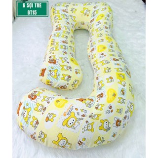  Gối bầu chữ G chính hãng Zcare vải sợi tre kháng khuẩn chống nấm mốc  1.65*0.82*0.22m  - GT15 