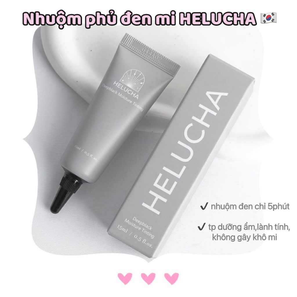 Nhuộm phủ đen mi Hàn Quốc