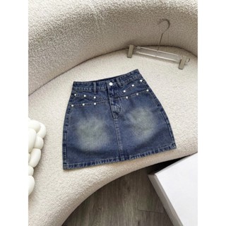 Chân Váy Bigsize Nữ Tú Mỡ Chân Váy Bigsize Thiết Kế Tôn Dáng Chân Váy Jean Đủ Size 45-80kg CV0096