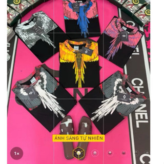 (HHCSL) Áo Thun Burrlon Cánh Đại Bàng 5 Màu