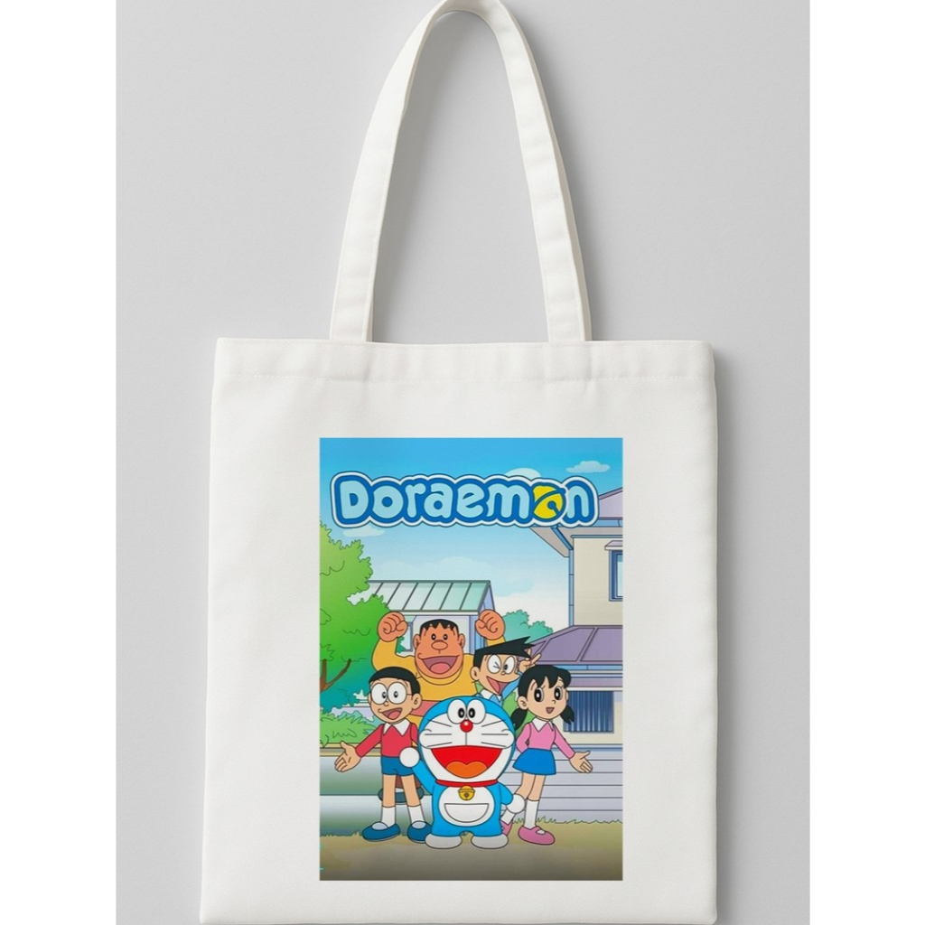 Túi canva in hình Doremon