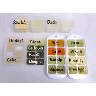 Khay trữ đông thức ăn Richell Nhật