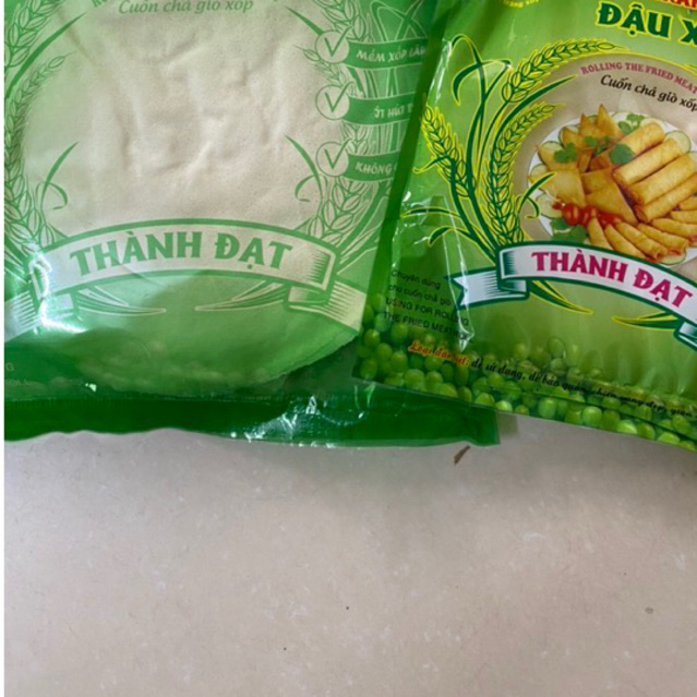 Gói 30 Lá Bánh tráng bò bía đậu xanh cuốn nem chả giò, cuốn bò bía dừa