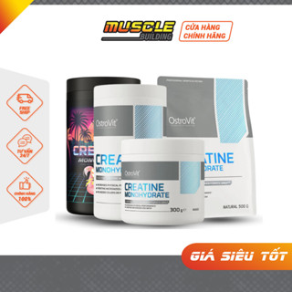Ostrovit Creatine Monohydrate (300g, 500g) Tăng Cơ, Tăng Sức Mạnh & Hiệu Suất Tập Luyện