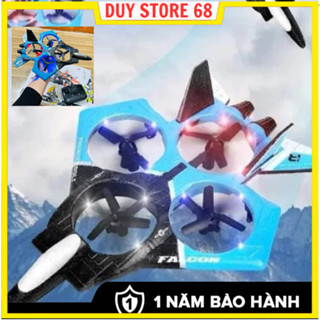  Máy bay điều khiển từ xa mới xuyên biên giới máy bay xốp nhào lộn trên không cảm ứng trọng lực đèn chói máy bay không 